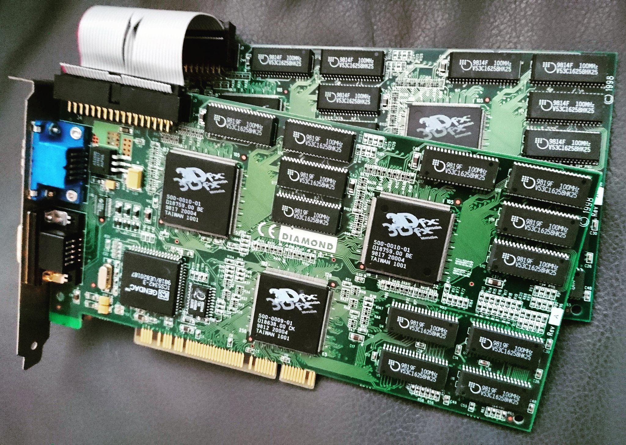 1998年のど真ん中で手に入る最高のやつだ！3dfx Voodoo 2のSLI