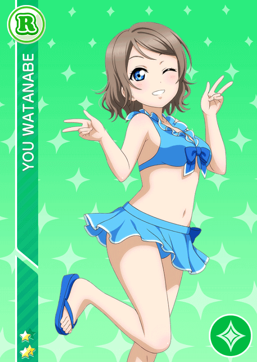 School Idol Tomodachi - Cards Album: #1436 Watanabe You R