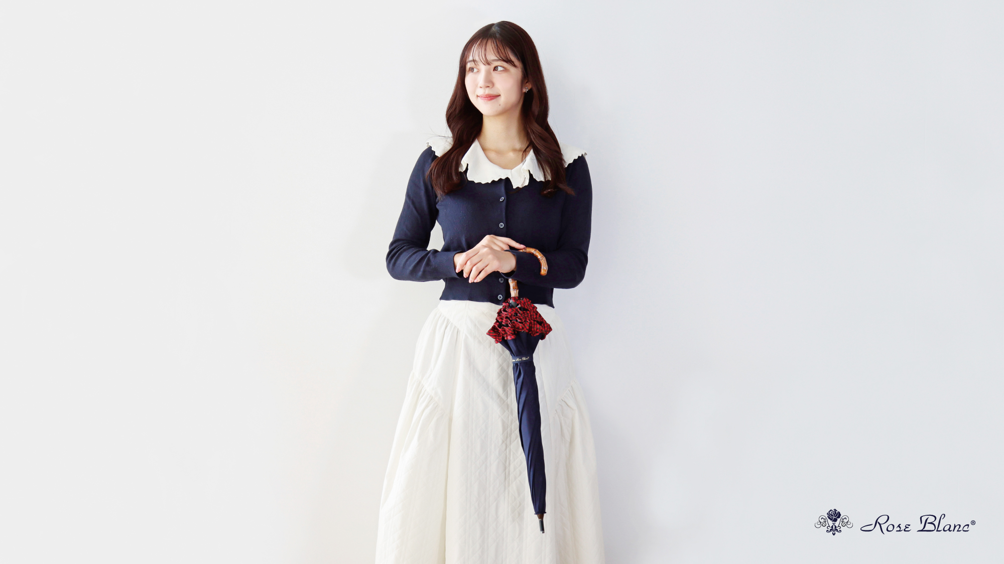 芦屋ロサブラン」100%遮光日傘ブランドとの コラボレーション再来！2色