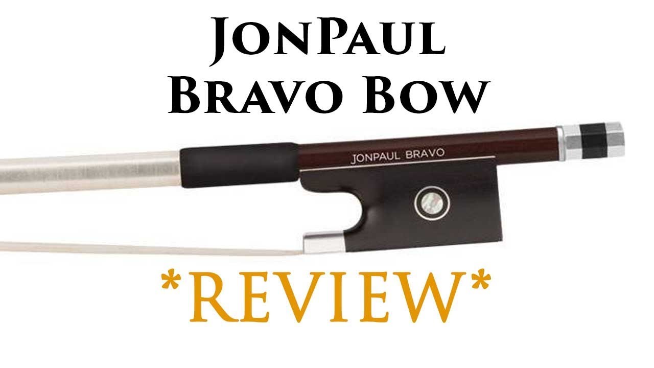 JonPaul Bravo Carbon Fiber Violin Bow - YouTube
