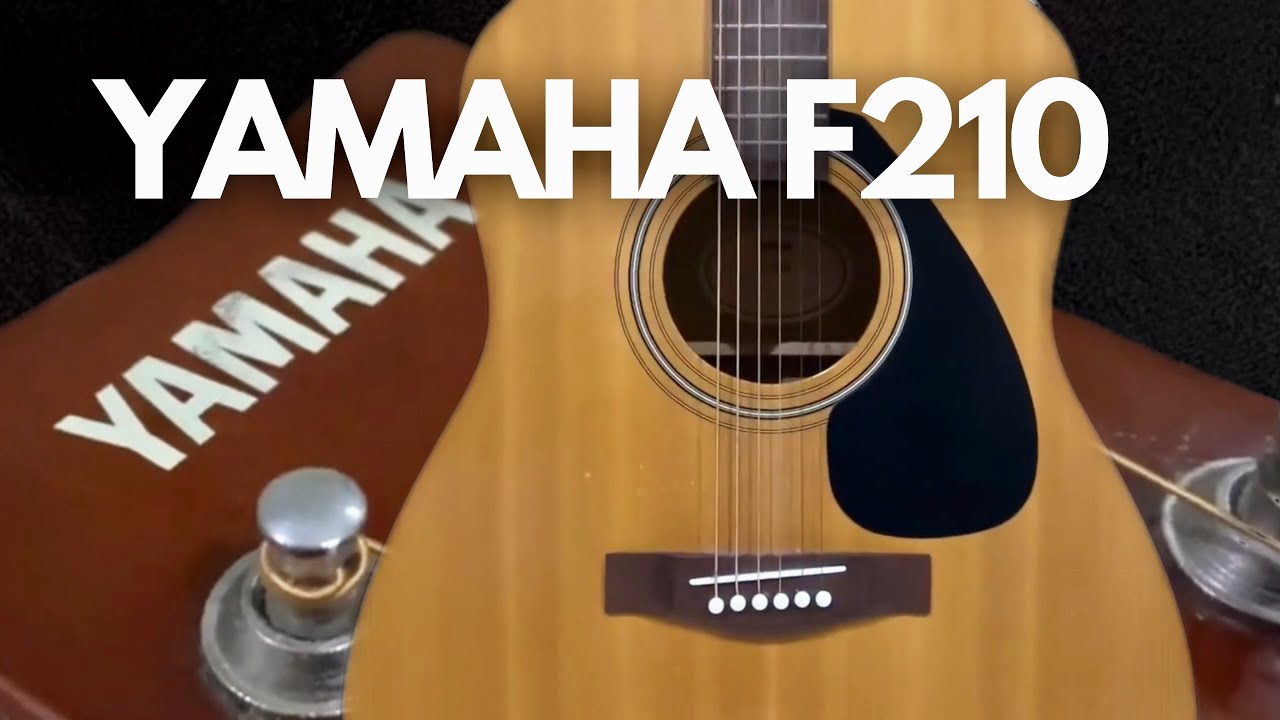 希少/良音/YAMAHA F-210 改チューナー付エレアコ 弦低め 希少/良音