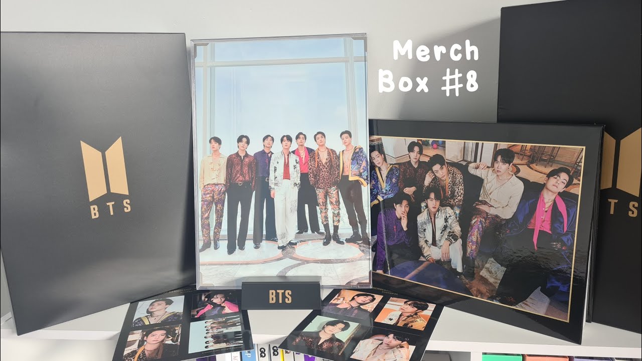 BTS Merch Box #8 Unboxing - YouTube