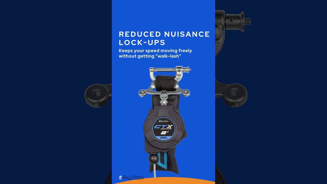 8' CTX™ Cable Class 2 Leading Edge Personal SRL-P | FallTech®