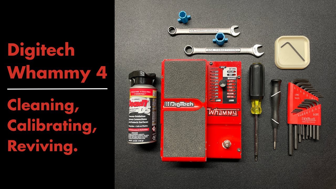 Digitech Whammy 4 • Cleaning, Calibrating, Reviving - YouTube