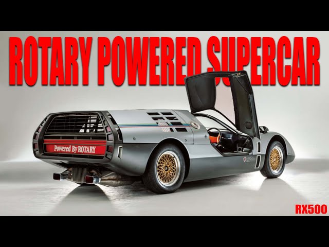 The Mazda RX500: When Mazda Build a Rotary Supercar - YouTube