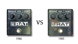 1986 ProCo RAT vs 1985 ProCo RAT White Face - YouTube