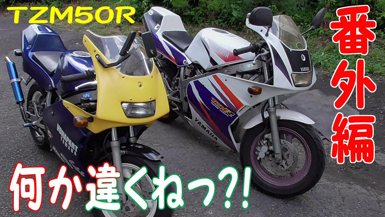 TZM50R 番外編 純正と社外FRPカウルの形状の違い！ 似てるけどなんか