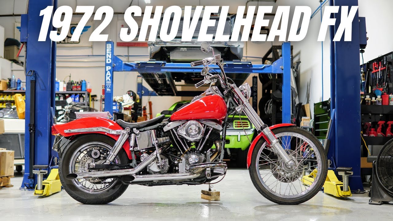 1972 Shovelhead FX / ハーレー ショベルヘッド - YouTube