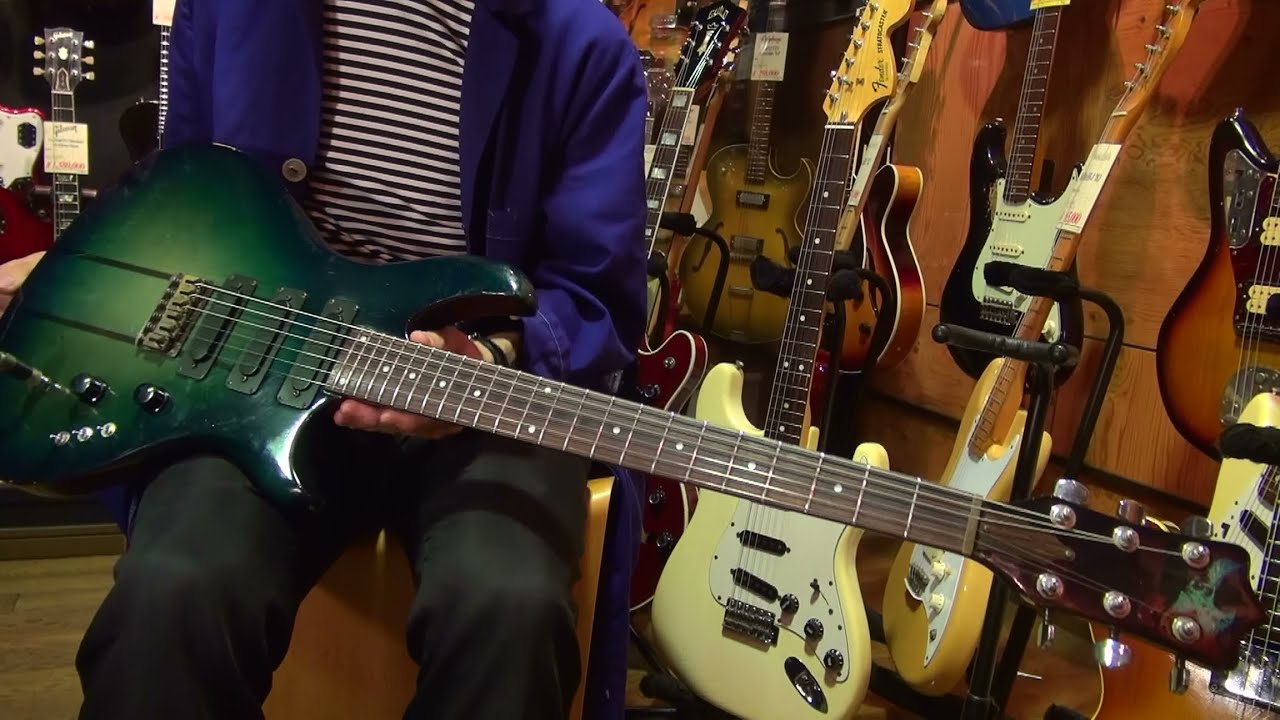 池部楽器店】KAWAI Z-1 80's Green Sunburst ＜Jul. 2014 HMVG＞ - YouTube