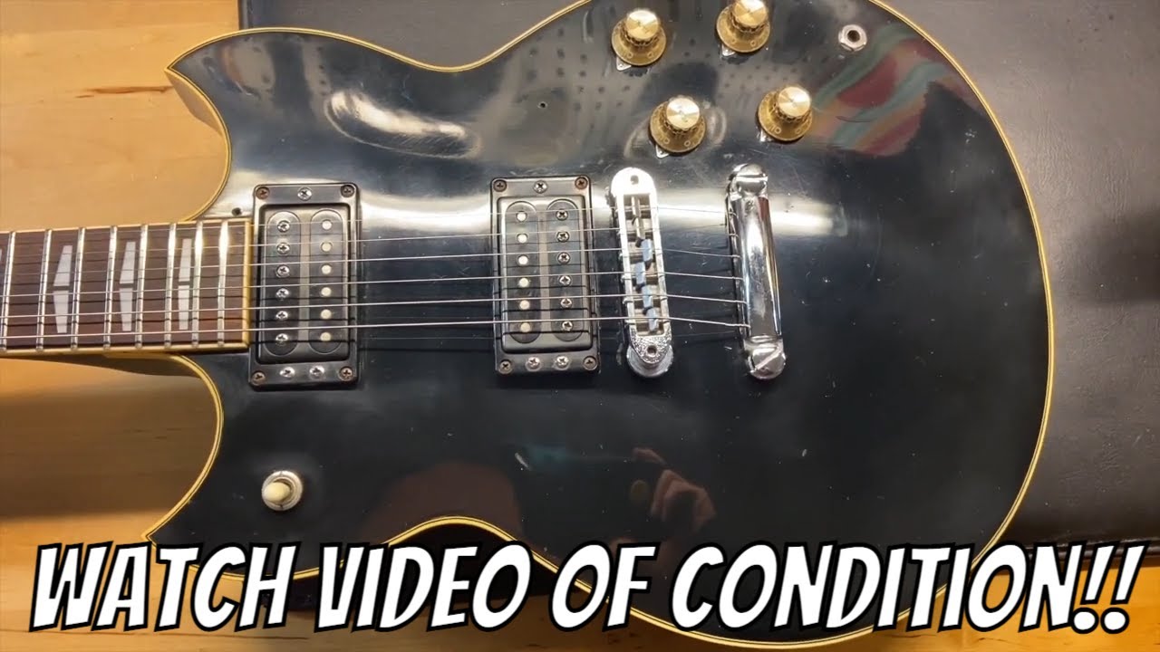 1978 Yamaha SG 500 Black - YouTube
