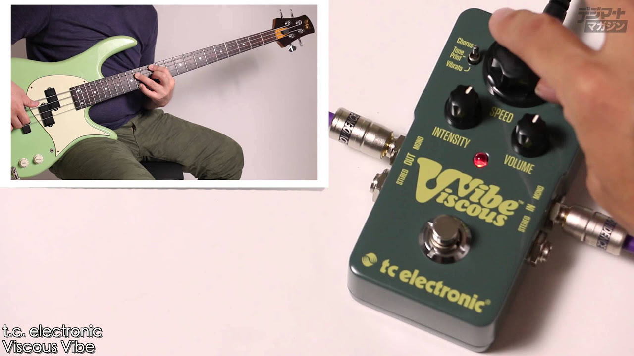 t.c. electronic / Viscous Vibe【デジマート製品レビュー】 - YouTube