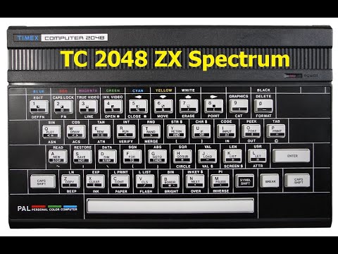 TC 2048 - 1984 - Sinclair Timex Portugal - Review Part 1. - YouTube