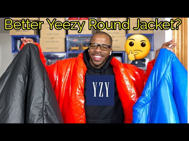 Yeezy Gap Round Jacket Red Review - YouTube