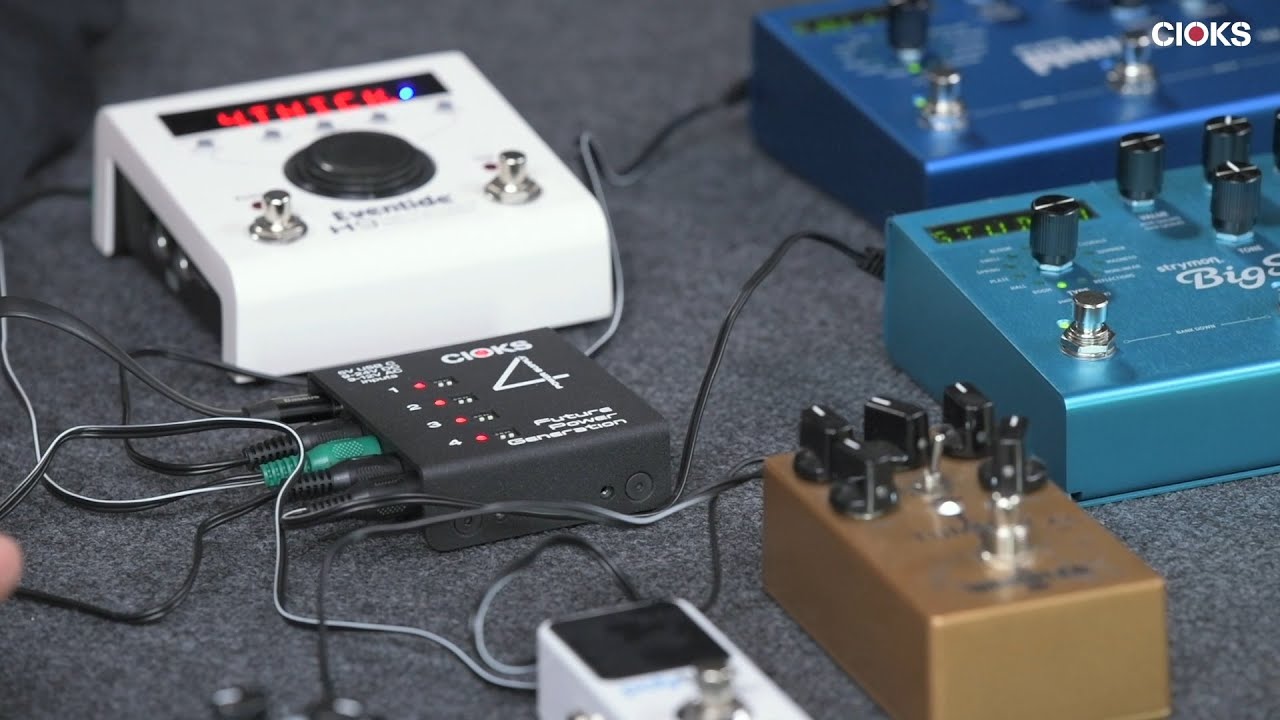 CIOKS 4 エフェクトペダル用電源供給装置