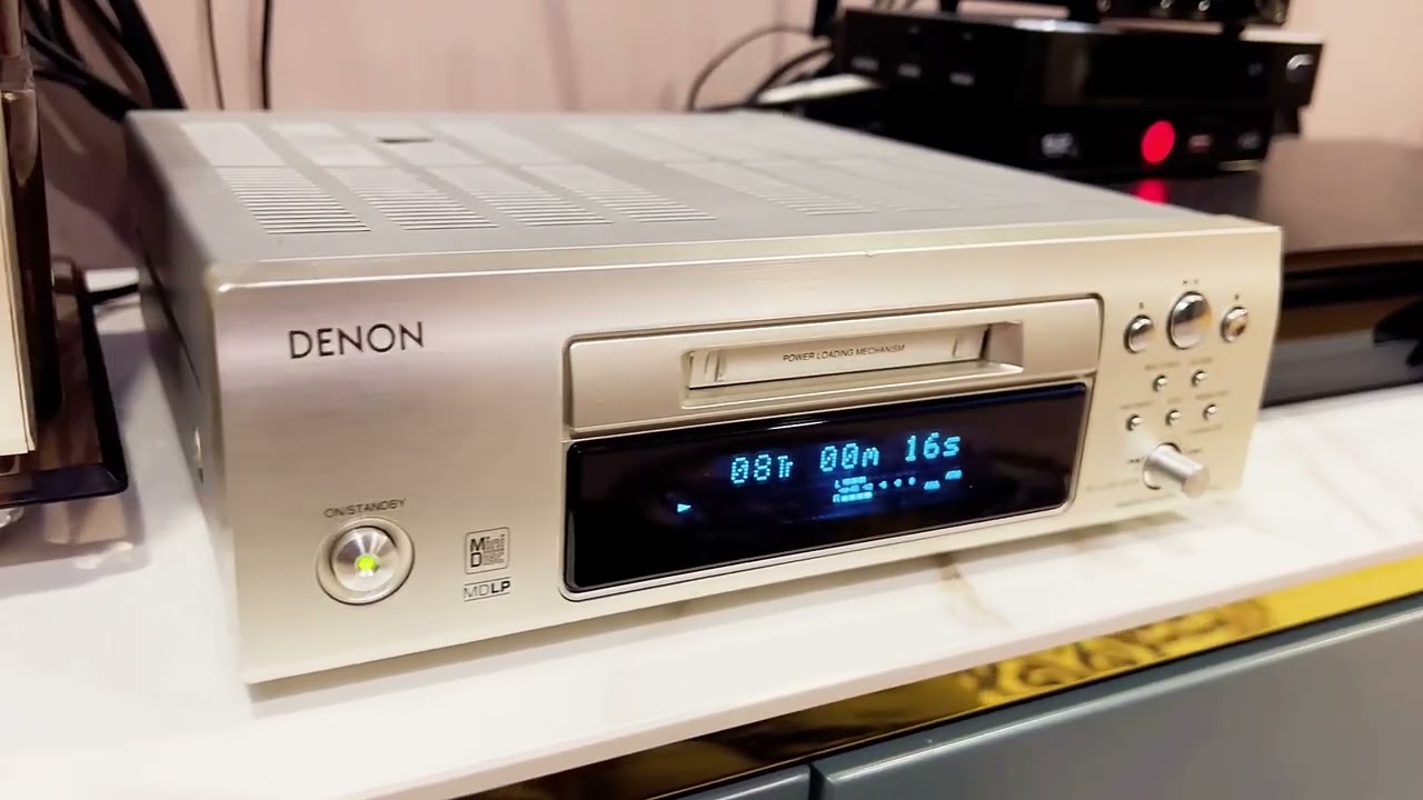 Denon DMD-F102 MD Player - YouTube