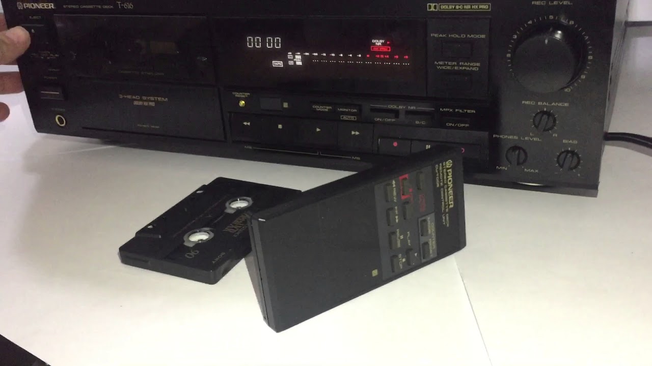 Pioneer T-616 1988 - YouTube