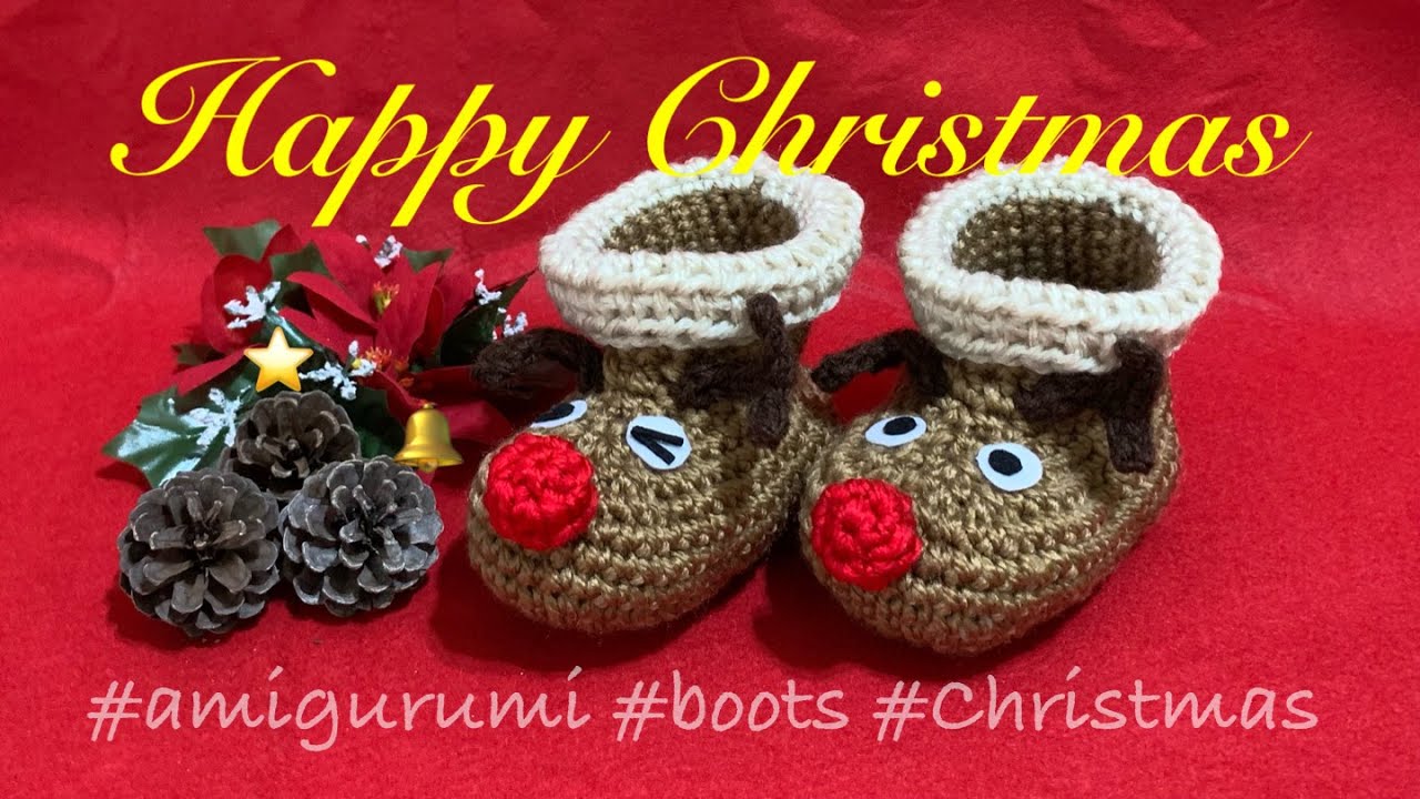 119【クリスマス】トナカイブーツ - YouTube