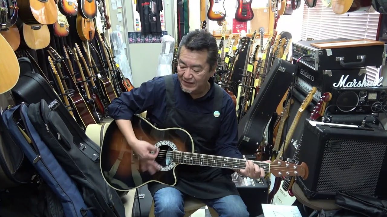 Celebrity by Ovation CC-57 - YouTube