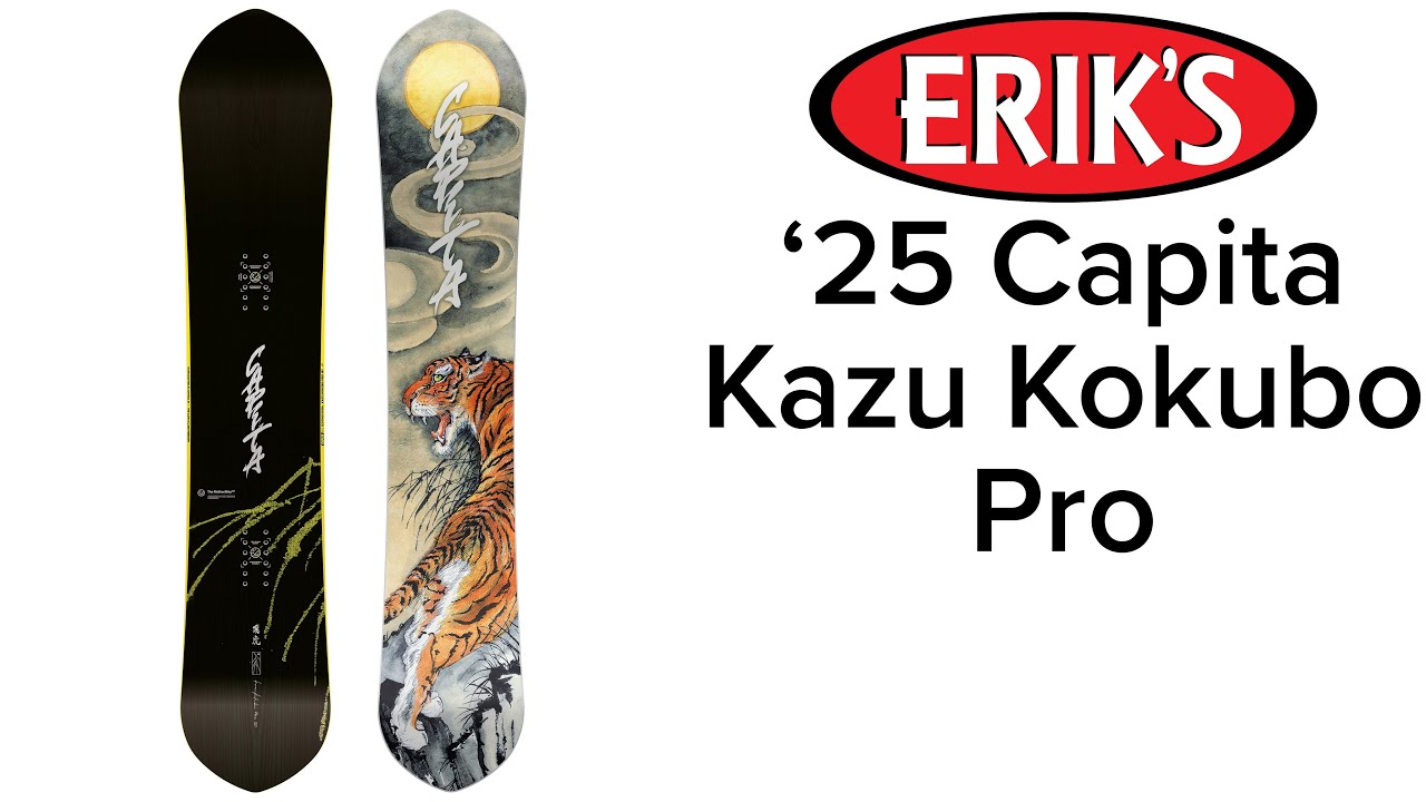 2025 CAPiTA Kazu Kokubo Pro Snowboard - YouTube