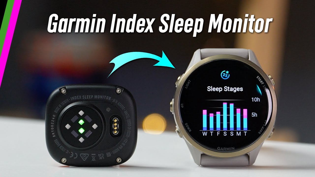 Garmin Index Sleep Monitor Review // What Can It Do? - YouTube