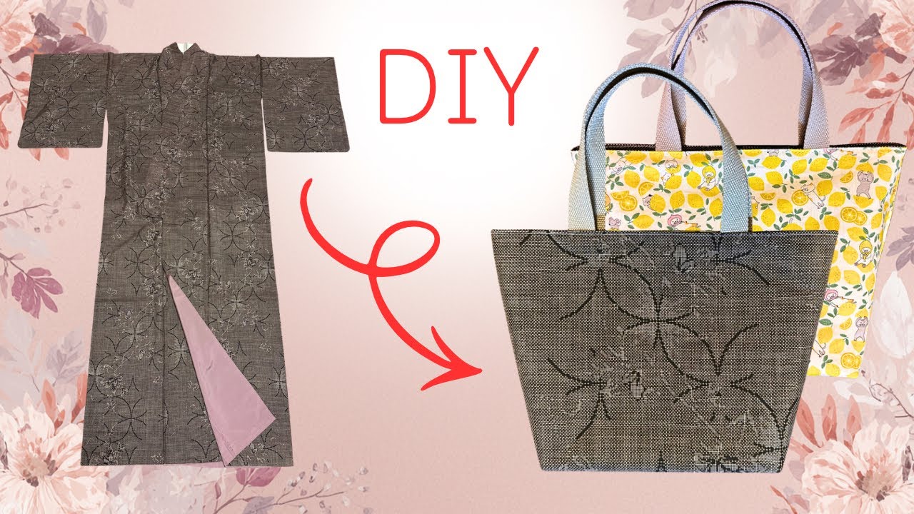 You can use your unused kimono 😊 How to make a super easy