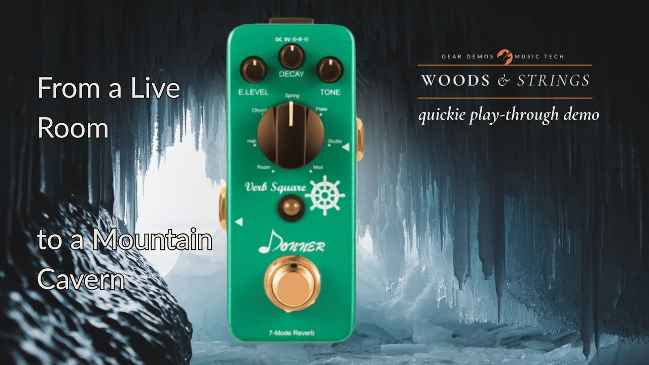 ギター DONNER Verb SquareEcho S quare TuttiLove Donner Verb Square