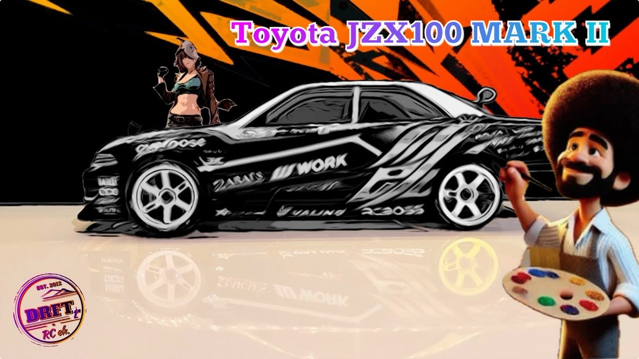 Overdose Weld , Toyota JZX100 Mark II - RC Drift Body Build - YouTube