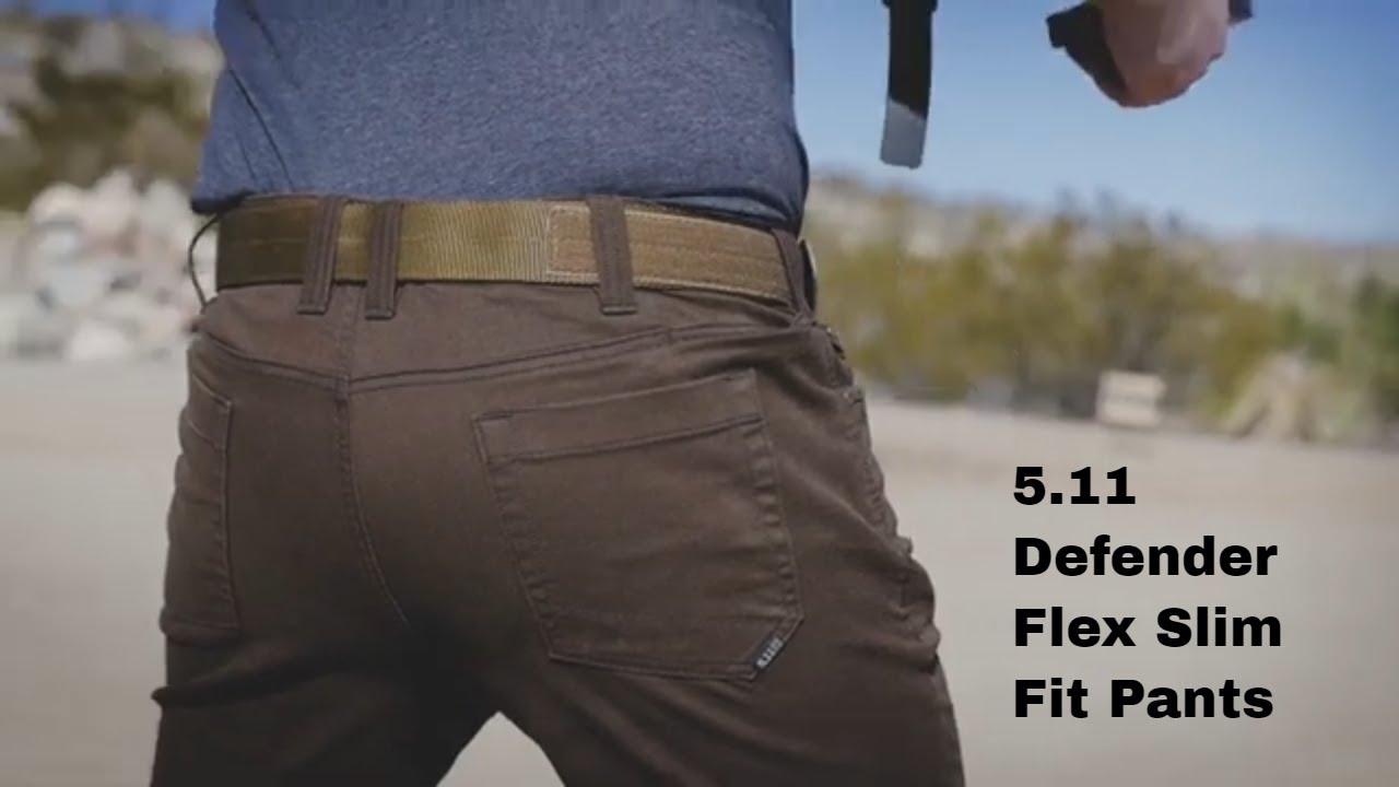 5 11 Defender Flex Slim Pant - YouTube