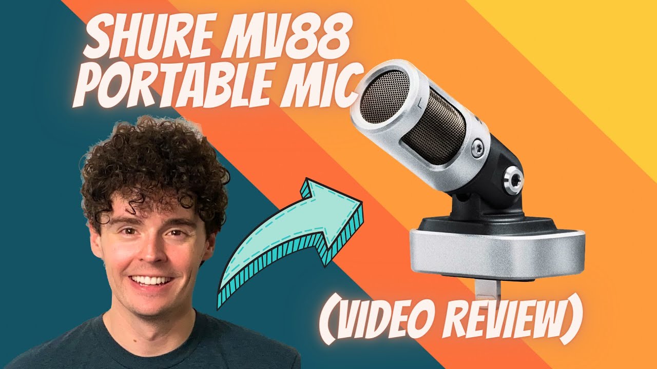 Shure MV88 Portable iOS Microphone for iPhone/iPad/iPod via