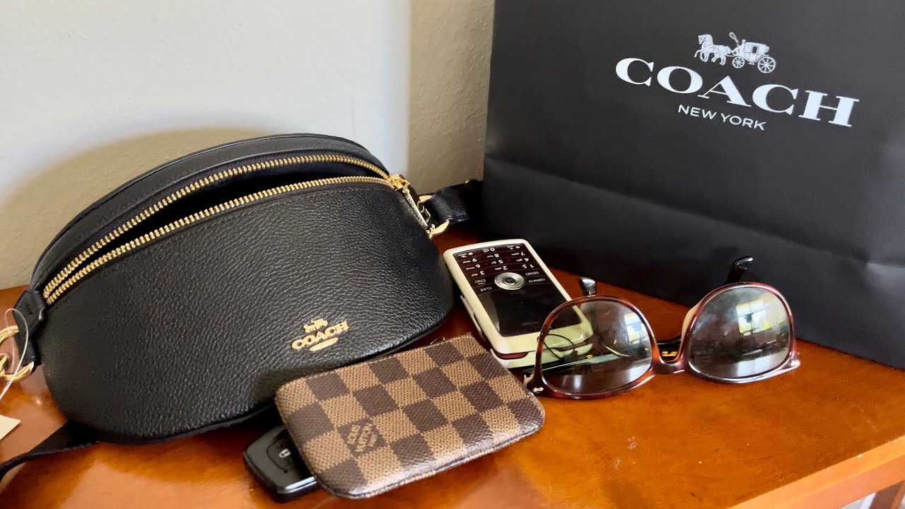 Unboxing the Coach Bethany Belt Bag! - YouTube