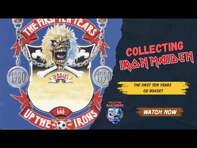 Iron Maiden - The First Ten Years CD Box Set - YouTube