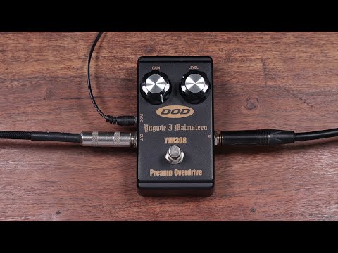 DOD YJM 308 Preamp Overdrive - YouTube