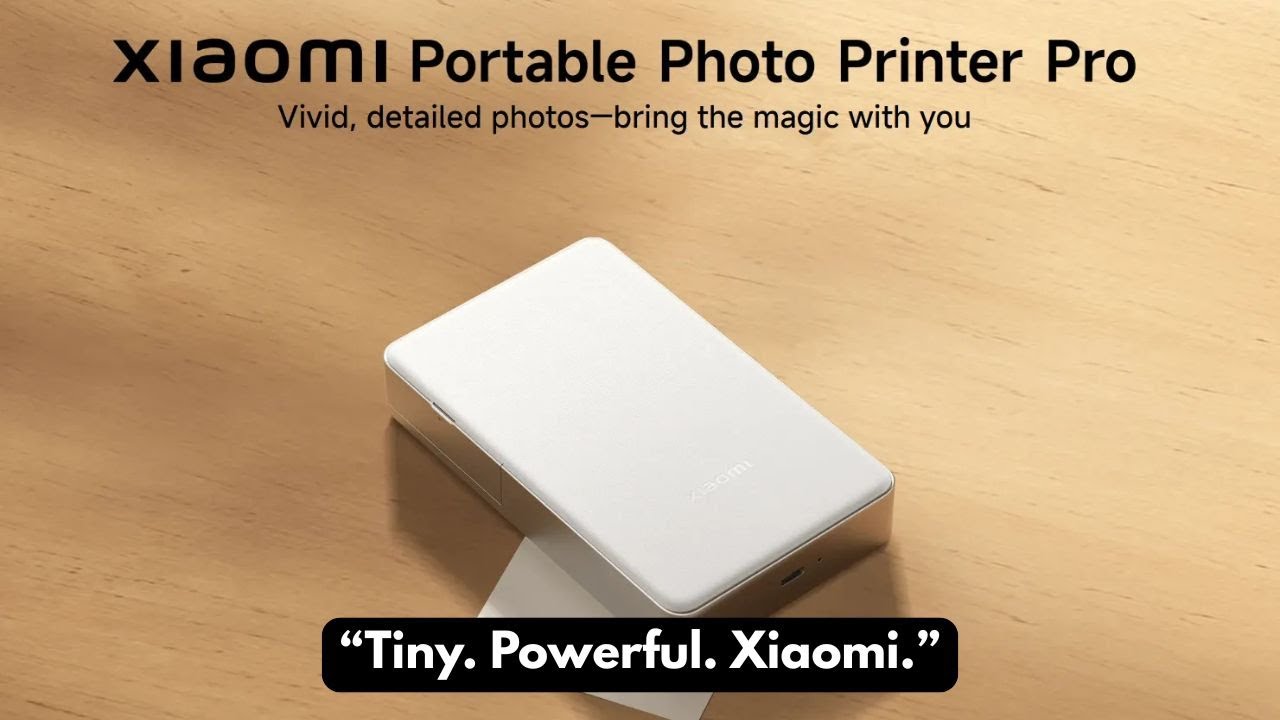 Your Memories, Now in Your Hands — Xiaomi's Tiny Printer Is a Game