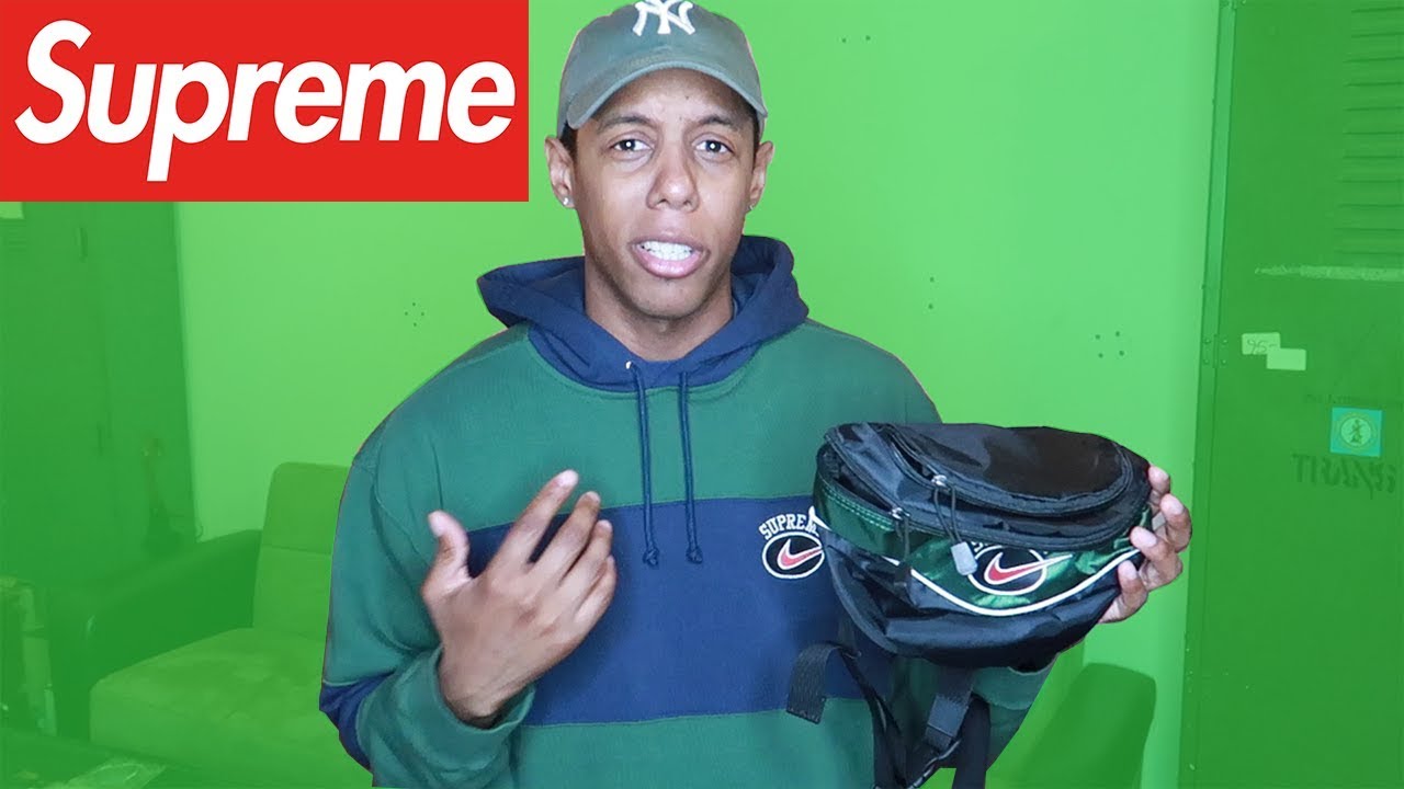 SUPREME NIKE SHOULDER BAG REVIEW SS19 - YouTube