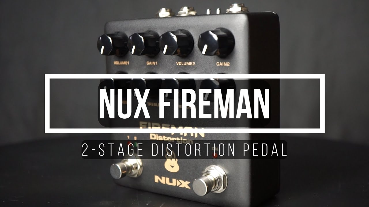 No Talking] NUX FIREMAN - Pedal Demo with Charles and Tobie - YouTube