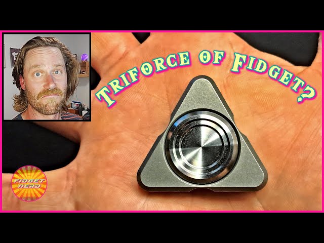Tiny little triangle, BIG fidget power - YouTube