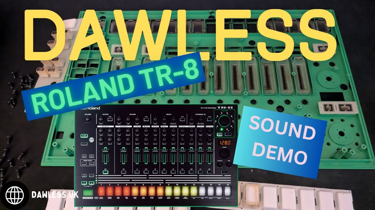 Roland TR-8 Sound Demo (No Talking) - YouTube