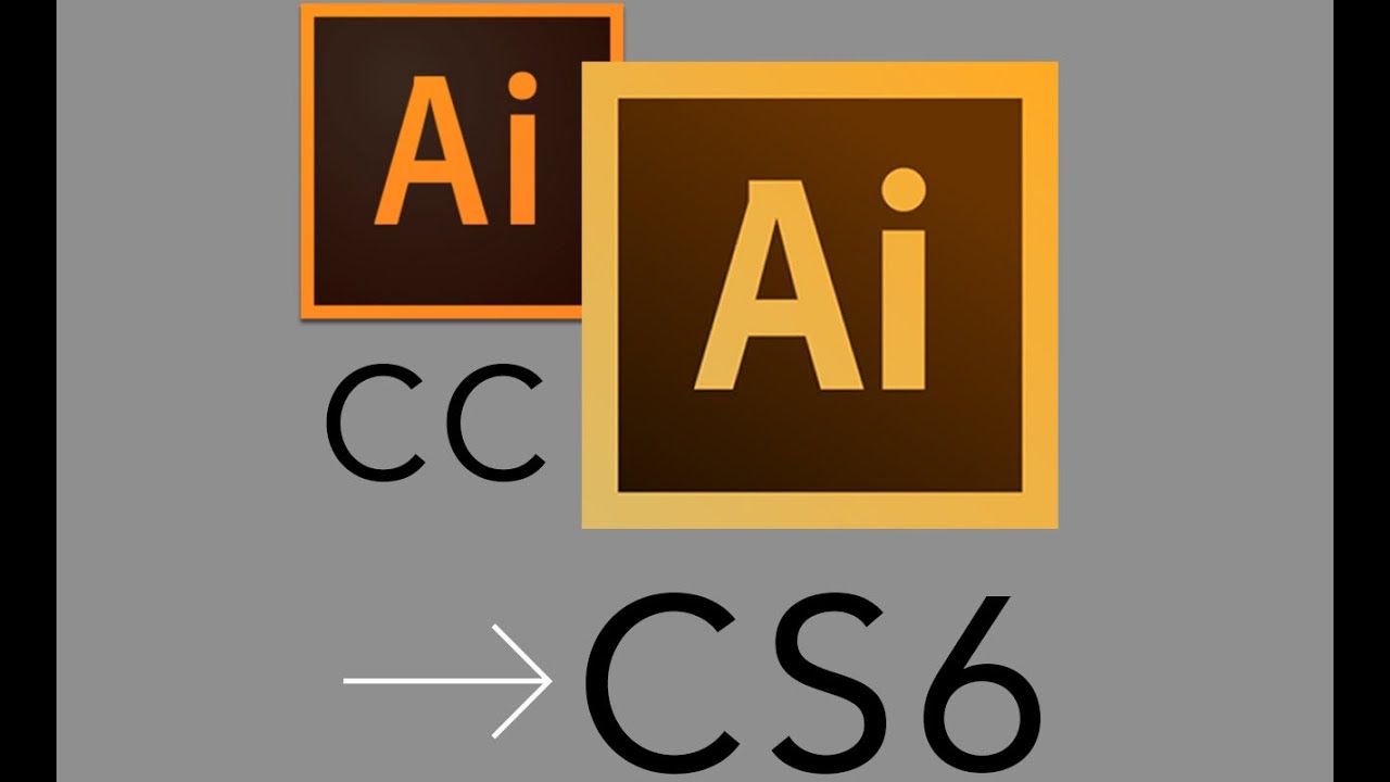 How To Open Illustrator CC in Illustrator CS6: DESIGN NINJA #4