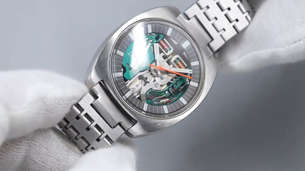BULOVA ブローバ】アキュトロン／スペースビュー／音叉式／1969年製