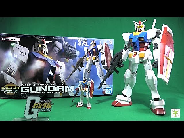 機動戦士ガンダム】メガサイズなスケールで立体化！「1/48 メガサイズ