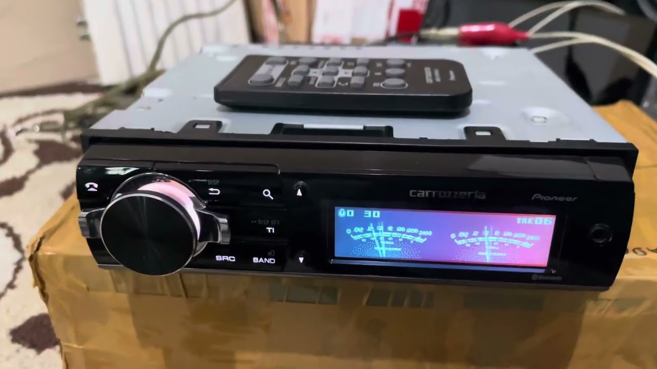 Pioneer Carrozzeria DEH 970 bluetooth - YouTube