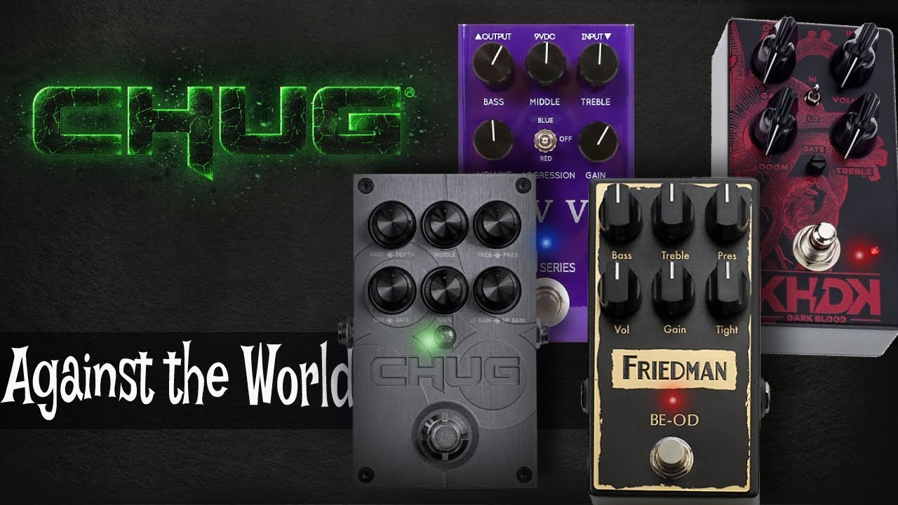 ギターエフェクター】SOLAR GUITARS プリアンプペダル CHUG 開封〜試奏