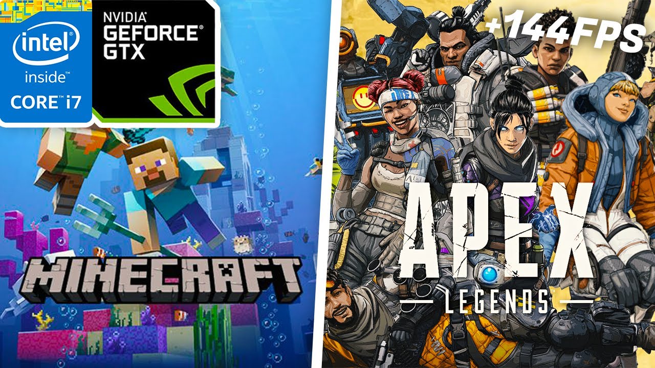 i7 7700 + GTX 1660 Super | GAMING BENCHMARKS // FORTNITE & APEX