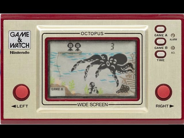 Game&Watch 🐙 Octopus 🐙 Retro Game - YouTube