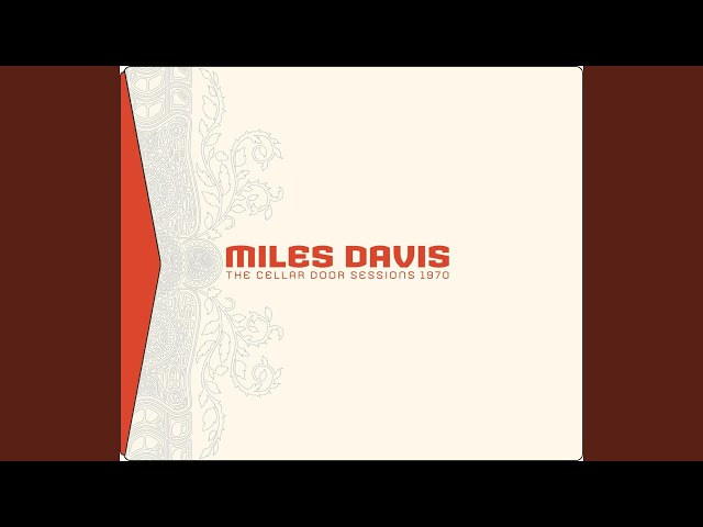 What I Say (Live at the Cellar Door, Washington, DC (3rd Set