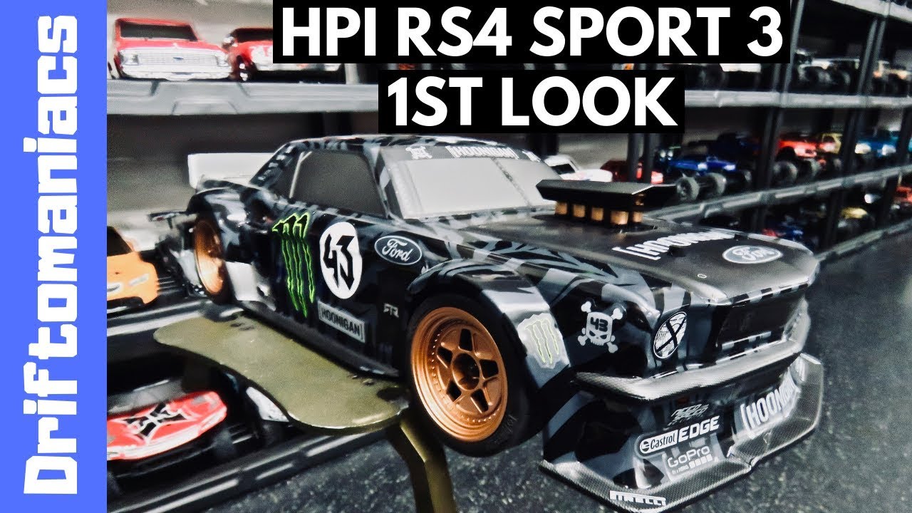 HPI Racing RS4 Sport 3 1965 Ford Mustang Preview - Ken Block's