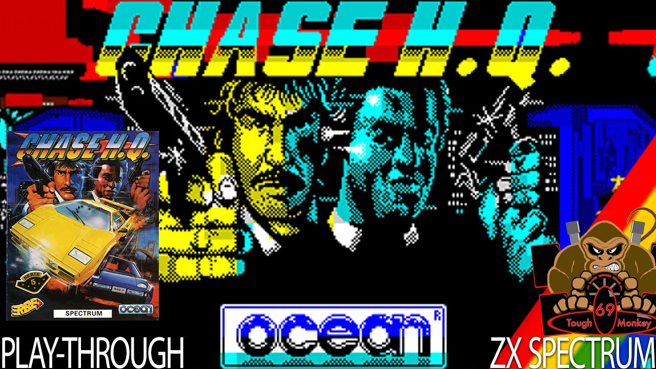 Chase HQ by Taito and Ocean - 1989 - Sinclair ZX Spectrum