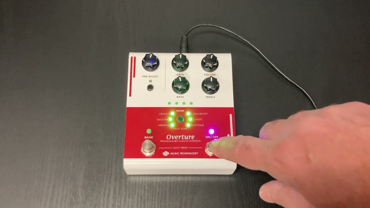 RJM Overture Full Programmable Overdrive |