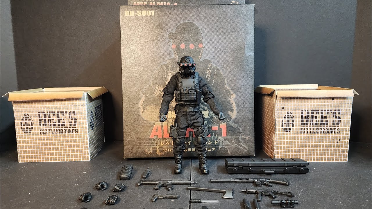 Dragon Horse Studio SCP Foundation Series Red Right Hand MTF Alpha