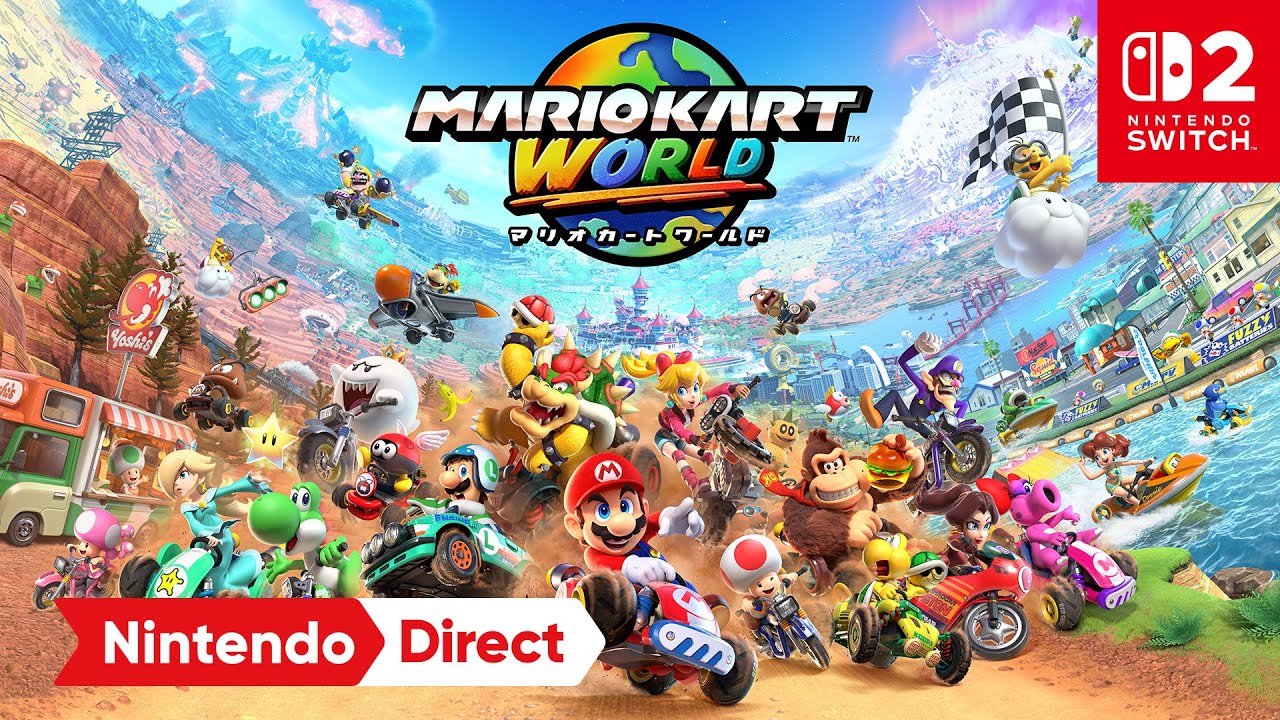 マリオカート』シリーズ新作『マリオカート ワールド』発表。Nintendo